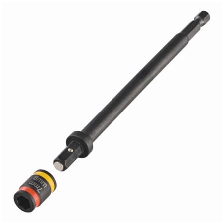 Malco Products MSHXLCM3 Hex Nut Driver 6in 7 & 8 MM